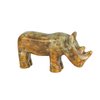 STUDIOSTONE CREATIVE Rhinoceros Soapstone Sculpture Stone Carving DIY Arts Crafts Kit Kids Adults