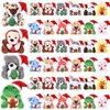 Blueweenly 36 Pcs Mini Christmas Stuffed Animal Bulk Christmas Plush Keychain Decorations Small Xmas Stuffed Plush Toy with Santa Hat Christmas Tree Plush Ornaments for Award Party Favors Gifts Decor