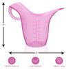 URIMED Female Urinal - Portable Urination Device - Bedpan - Pee Standing Up - Ideal for Urinary Leakage or Bedridden, Support After Injury - Surgery - Pregnancy & More