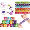 Huastyle 102Pcs Unicorns Party Favors for Kids Girls 3-4-8-12, Birthday Gift, Small Bulk Toys Treasure Box Toys for Classroom Reward Carnival Prizes, Easter Goodie Bag Stuffers Pinata Fillers