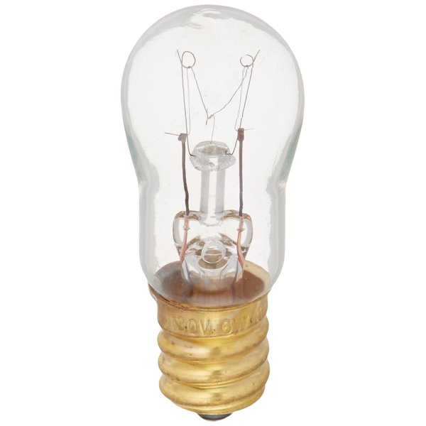 Westinghouse 0452500, 6 Watt, 130 Volt Clear Incandescent S6 Light Bulb, 1500 Hour 32 Lumen