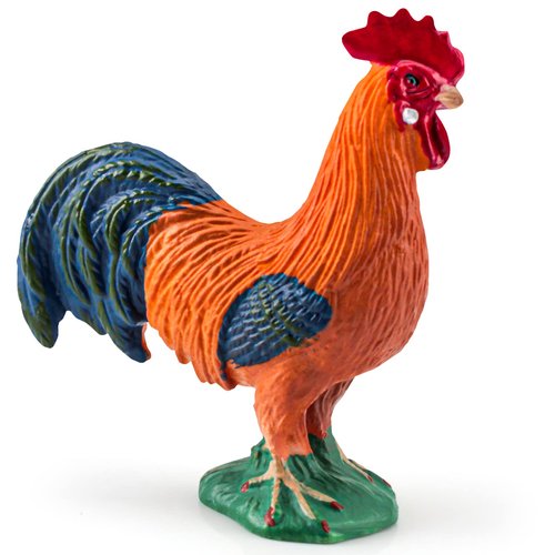 LC JoyCre Rooster Toys Rooster Figurine Toy Animal Figurines for Toddlers Preschool Animals Figures Eduactional Project Diorama Model Toy for Kids
