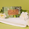The English Soap Company Anniversary Wrapped Soap Bar, Luxury Lily Shea Butter Soap Bar, Moisturising Soap Bar for Face and Body, Lily of the Valley Scent 190g
