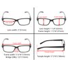 Gr8Sight Reading Glasses 6-Pack Spring Hinges Includes Sunshine Readers