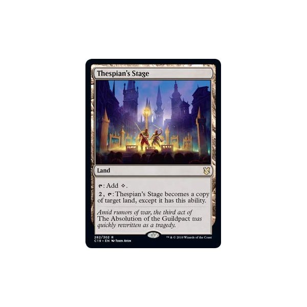 Magic: The Gathering - Thespian's Stage - Commander 2019