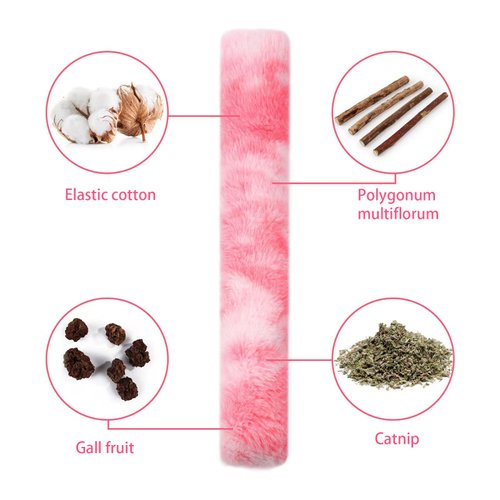 TuneYune Pet 2 Pack Cat Chew Toy Teeth Grinding Toy Woolen Yarn Ball Cat Soft Fuzzy Balls Pillow for Cat Toy Cat Interactive Toy Cat Kicker Toy Cat Catnip Toy Cat Kicker Toy Cat Toy for Indoor Cat