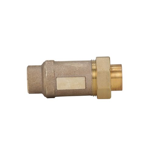 Zurn Wilkins 34UFX34F-700XL 700XL Dual Check Valve with 3/4" Female Union Inlet x 3/4" Male Outlet