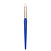 Bdellium Tools Professional Makeup Brush - Golden Triangle 765 Small Angled Shader - With All Vegan and Soft Synthetic Fibers, For Flawless, Professional Eye Shadow Application (Blue, 1pc)