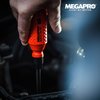 Megapro Tamperproof 15 in 1 Multi Bit Screwdriver (Red/Black)