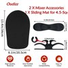 Mixer Mover Sliding Mats for KitchenAid Stand Mixer With 2 Mixer Accessories Slider Mat Pad Kitchen Appliance Slide Mats Pads Compatible with KitchenAid 4.5-5 Qt Tilt-Head Stand Mixer Artisan Classic