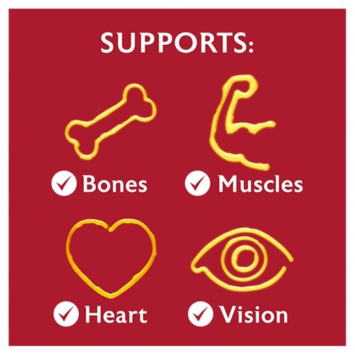 Seven Seas Cod Liver Oil High Strength with Omega 3 Plus Vitamins D & E 120 Capsules