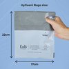 Fab Little Bag HyGeeni Disposal Bags for Nappies, Incontinence Pads, Ostomy & Catheter Bags - Prevents Odours, No Mess, Eco-Friendly, Pack of 50 Bags