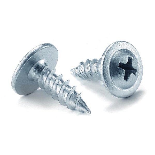 #8 x 1/2" Wood Screw 100Pcs Alloy Steel Standard Thread Truss Head Fast Self Tapping by SG TZH