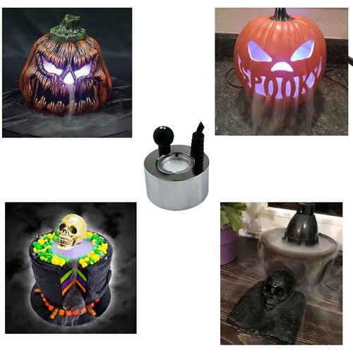 Akeydeco Ultrasonic Mist Maker,Halloween Mist Maker for Water Fountain Pond Halloween Party and Rockery Fish Tank Vase Birdbath Deco