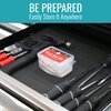 DMI 76-Piece First-Aid Kit, All-Purpose Use for Minor Cuts and Scrapes, Durable Water-Resistant Case, Convenient and Portable, FSA & HSA Eligible
