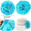 ALIMITOPIA Flower Hair Clip,Fabric Artificial Peony Flower Hairpin Barrette Brooch Headdress Bobby Pins Headwear Hair Accessories for wedding Party supplies(Peony Style,4.3 inches,6pcs)