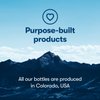 Polar Bottle Breakaway Insulated Water Bottle - BPA Free, Cycling & Sports Squeeze Bottle (Bolt - Charcoal, 24 oz) - 2 pack