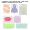 7 Types Facial Mask Mold, Mask Making Plate Reusable Face Mask Patch Molds DIY Facial Mask Machine Maker Accessories for Beauty Salon(Without Mask Machine)