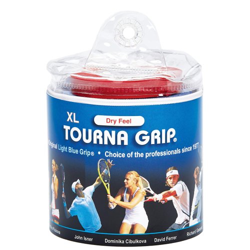 Tourna Grip XL Original Dry Feel Tennis Grip, Tour Pack of 30 Grips