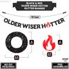 KatchOn, Shiny Older Wiser Hotter Banner - No DIY, 10 Feet | Funny Birthday Decorations | Older Wiser Hotter Birthday Banner, Adult Birthday Party Decorations, Older Wiser Hotter Birthday Decorations