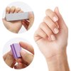 25 Pcs Nail Files for Acrylic Nails and 50 Pcs Mini Buffer Block File, 100/180 Grit Nail Buffer Double Sides Emery Boards Fingernail Files