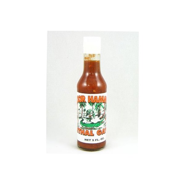 Gator Hammock Lethal Gator Hot Sauce 5oz (Pack of 6)