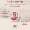 Illy Coffee K Cups - Coffee Pods For Keurig Coffee Maker – Brasile Bold Roast – Notes of Caramel – Intense & Full-Flavored Flavor Pods of Coffee - No Preservatives – 10 Count