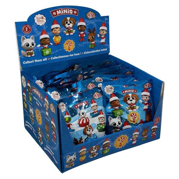The Elf on the Shelf Merry Merry Minis Series 2 & 3: Full Box of 32 Blind Bags with Surprise Elf Figure Collectibles