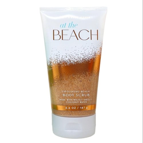 Bath & Body Works At The Beach 2 Pack Body Scrub Bundle with a Sea Breeze Bar Soap - Full Size