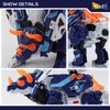 52TOYS BEASTBOX BB-55 Sigma Deformation Toys Action Figure, Converting Toys in Mecha and Cube, Perfect Birthday Party Gift for Teens and Adults, Designed by Triceratops