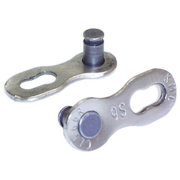 KMC Missing Link Bicycle Chain Link (9-Speed, 6-Pack) Silver