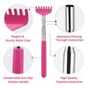 Gifts for Women,Mom Gifts from Daughter Son,Back Scratcher Extendable,Cool Stuff Gadgets Tools Gift Ideas for Her,Wife,Grandma,Coworker, Funny Gag White Elephant Gifts for Adults,Kids(Pink 2 Pack)