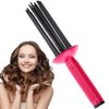 Curling Roll Comb,Curly Hair Styler Tool,Curly Hair Brush Styling Tool, Air Volume Comb, Hair Fluffy Curling Roll Comb, Lift, Direct & Add Volume To Curly Hair