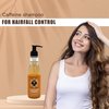 Skin Elements Caffeine Shampoo (6.76 fl.oz) - infused with Argan & Almond Oil (Vitamin E Booster) for Hair Fall Control - SLS & Paraben Free