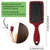 Detangler Hair Brush Red Spider Web Hairbrush for Kids Boys Girls, Glide Through Tangles with Ease and Massage Scalp, Smooth for All Hair Types (Wet Dry Thin Long Curly Hair)