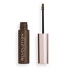 Makeup Revolution Brow Gel, Medium Brown - 0.2 fl oz