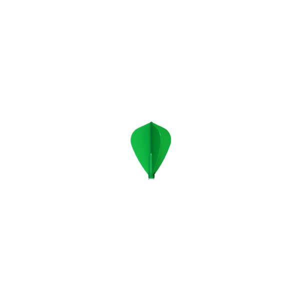 Cosmo Darts Fit Flight 3 Pack Kite Dart Flight (Green)