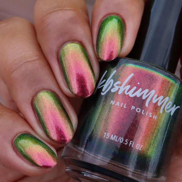 KBShimmer For The Pun Of It Multichrome Nail Polish 0.5 oz Full Sized Bottle