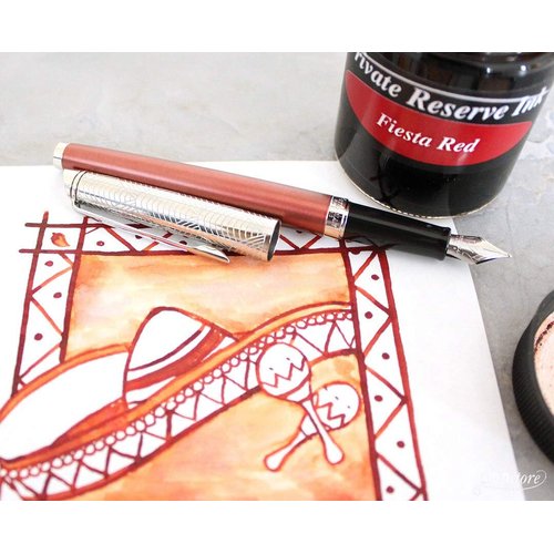 Private Reserve Refills Fiesta Red 12-pack Fountain Pen Cartridge - PR-C09