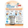 SinkShroom Revolutionary Bathroom Sink Drain Protector Hair Catcher, Strainer, Snare, Nickel Edition