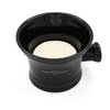 Edwin Jagger RN46 Porcelain Black Shaving Bowl (Handle)