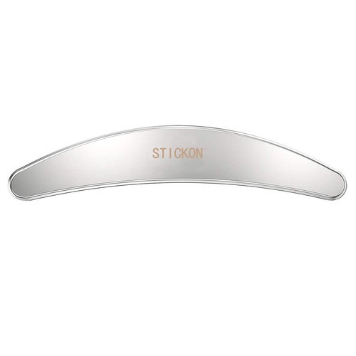 STICKON Stainless Steel Gua Sha Scraping Massage Tool IASTM Tools GREAT Soft Tissue Mobilization Tool (Sickle Shape)