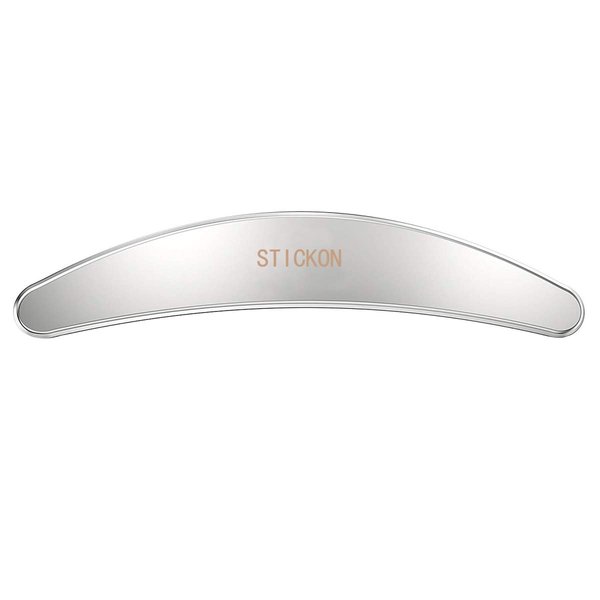 STICKON Stainless Steel Gua Sha Scraping Massage Tool IASTM Tools GREAT Soft Tissue Mobilization Tool (Sickle Shape)
