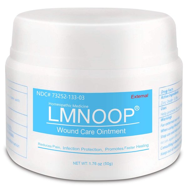 LMNOOP Pressure Sore Cream, 24-Hour Infection Protection Cream for Bed Sore, Diabetic Wounds, Venous Foot, Leg Ulcers cuts, scrapes, and Burns (1.76 oz),Wound Care Products