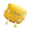Goylmc Cheese Stuffed Toys - Food Bread Plush Pillow - Home Decoration Christmas Birthday Gift for Kids Boys Girls (Small)