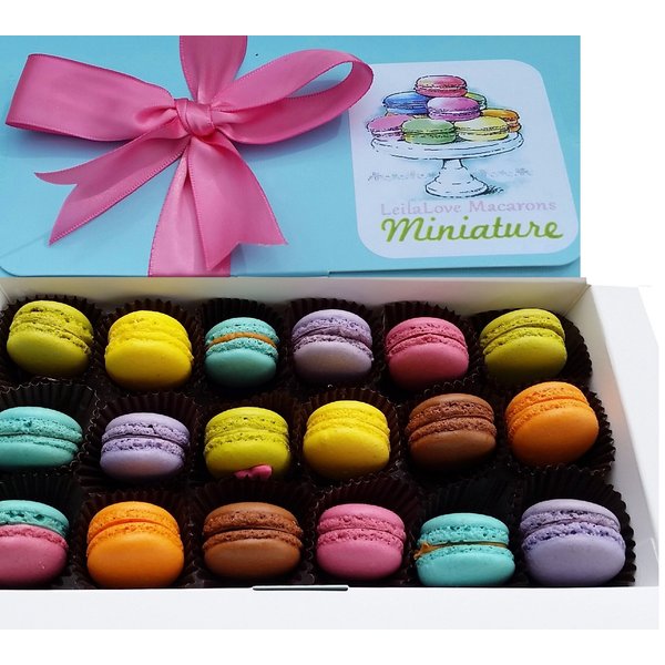 LeilaLove Macarons - Spring bunny gift box of 12