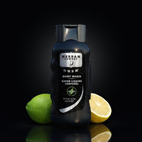 Herban Cowboy Body Wash, Dusk, 18 Ounce