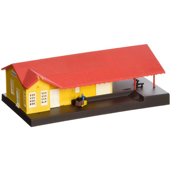 Bachmann Trains - PLASTICVILLE U.S.A. BUILT-UP BUILDING - FREIGHT STATION - N Scale