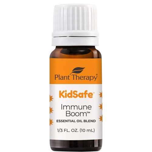 Plant Therapy Immune Boom KidSafe Essential Oil Blend 10 mL (1/3 oz) 100% Pure, Undiluted, Therapeutic Grade