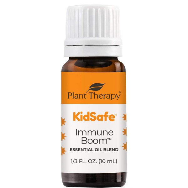 Plant Therapy Immune Boom KidSafe Essential Oil Blend 10 mL (1/3 oz) 100% Pure, Undiluted, Therapeutic Grade